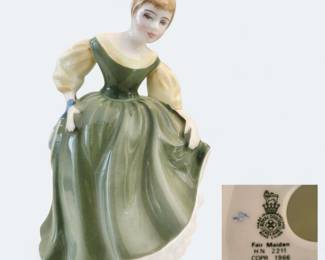 Royal Doulton "Fair Maiden" Figurine