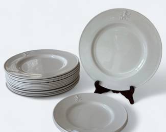 Pottery Barn Hotel Plates