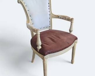 Old Hickory Tannery Leather Chair