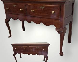 Virginia Galleries Henkel Harris Mahogany Sideboard