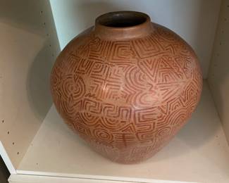 Juan Bueblo  Redware Jar / Luteria Atencio