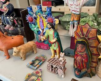 Mexican Folk Art Religious 