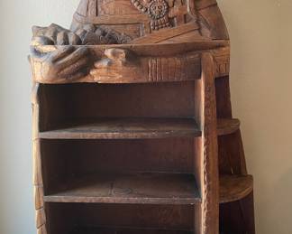 Hand carved Maya Queen / 1920. Purchased at the San Antonio Museum of art.