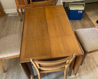 Gate leg dining table set available for purchase-Sold