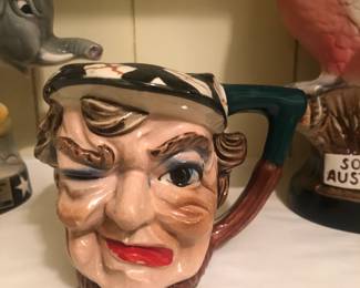 Funny vintage ceramic mug.