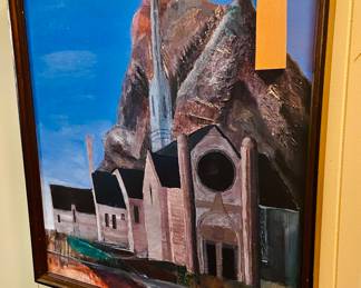 Original Painting of Church
