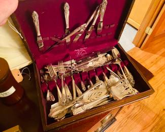 Silver plate service