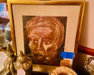 Original Painting of Man