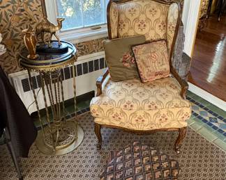 Beautiful Wing Chairs & Footrests