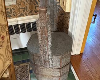 Antique Chinese Wedding Dowry Box 