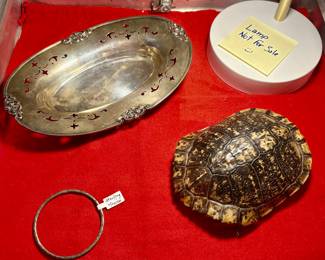 Sterling Silver & Genuine Tortoise Shell