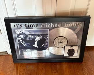 Michael Bublé RIAA Award 