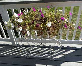 Iron Plant Stand 