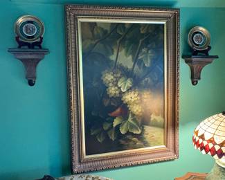 Vintage Oil on Canvas 