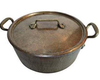 Early 20th Century French Sauce Pans
Early 20th Century Hammered Copper French Pans
19th Century Dehillerin Paris Hammered Copper Pot
