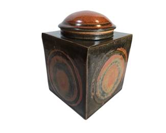Tyrone & Julie Larson Studio Pottery Covered Box