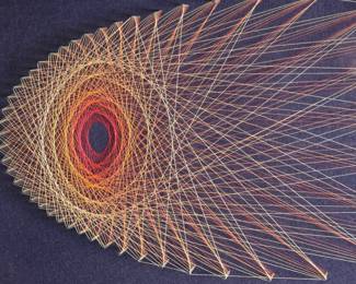3D String Art by MN Artist Jeff Cohen