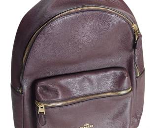 Coach Charlie Leather Backpack