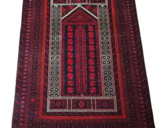 3.5x7' Antique Afghan Handmade Rug
12.5x8' Khal Mohammandi Handmade Rug
6.5x3.5' Afghan Balochi Handwoven Rug
4x6' Persian Handwoven Rug
3x6' Avakian Bros Persian Handwoven Rug
5x8' Turkmani Handwoven Rug
3x9.5' Pakastani Bokhara Handwoven Rug Runner
3 - Afghan Handwoven Prayer Rugs Etc
3x4.5' Afghan Balochi Handmade Prayer Rug
3x5'  Afghan Handwoven Rug
9x12' Chinese Handwoven Floral Rug
