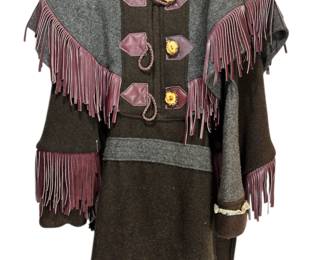 Half Moon Renaissance Wool Leather Antler Coat
Renaissance Vest Shirt Pants
Renaissance Leather Antler Coin Button Boots