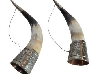 14" Russian Drinking Horns