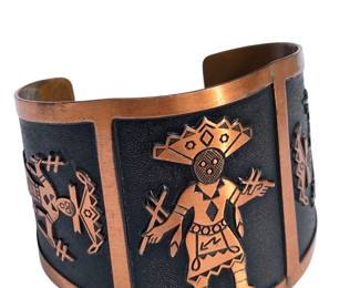 Kachina Copper Cuff Bracelet