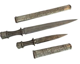 Antique Tibetan Bhutanese Khampa Daggers