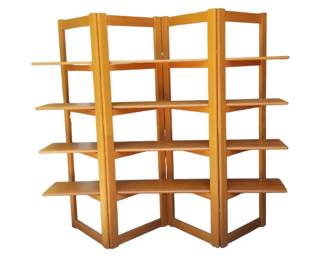 Mid Century Danish Teah Shelving Unit