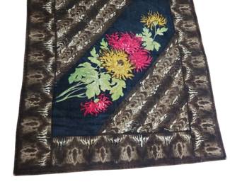 Antique Wool Carraige Sleigh Buggy Blanket