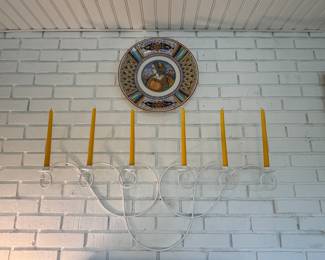 Wall candelabra