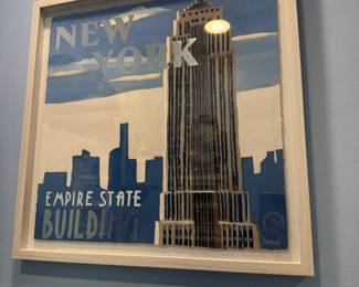 Empire State building art