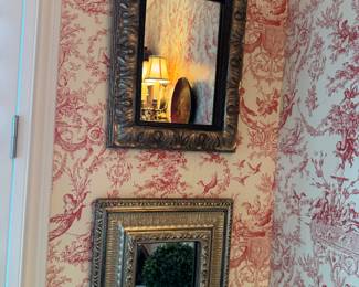 Framed mirrors