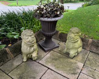 pot for sale, not FooDog statues
