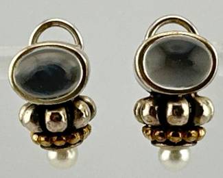 Lagos Caviar sterling earrings