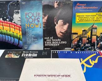 Mix of pop, rock, Motown albums