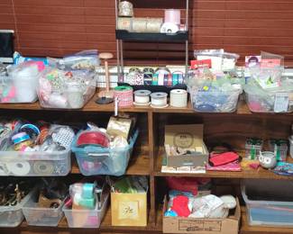 SEWING, RIBBON, ETC