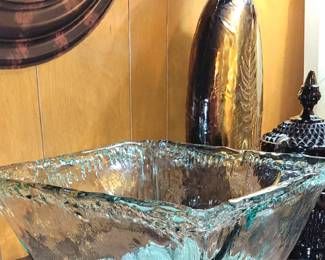 RECYCLED GLASS BOWL