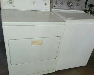 GAS DRYER, WASHING MACHINE