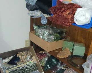 FABRICS, RIBBON, ETC