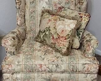 VINTAGE WINGBACK CHAIR
