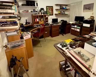 Office Full of Man Stuff