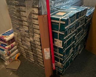 Flooring - Tile and Laminate plus padding and more