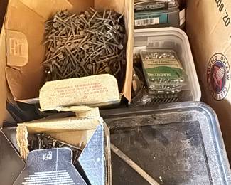 Nails and screws boxes