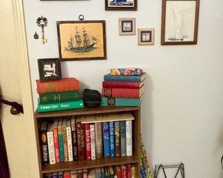 Books Novels, Ship Wall Art