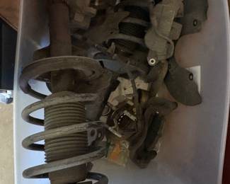 Mustang wheel parts