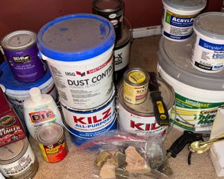 Kilz, DIF, Stain, Thin Set, and more