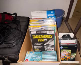 Labels, Transparency Film, DVD-R, Photo Paper