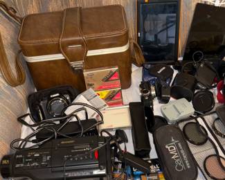 Cameras, 35 mm and Video plus accessories