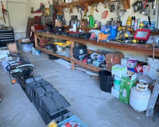 Huge Selection of everything you would find in a garage