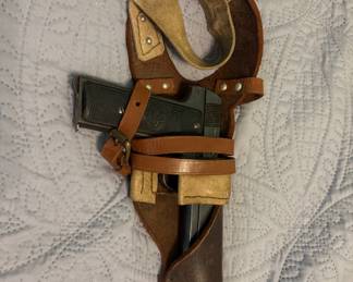 Zulaica M Royal 7.65 Spanish Gun with Rare Holister